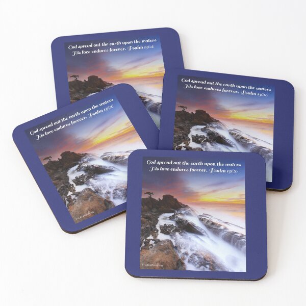 Item preview, God spread out the earth upon the waters, His love endures forever designed and sold by FTLOG.