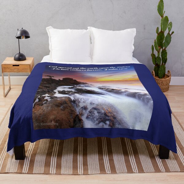 Item preview, God spread out the earth upon the waters, His love endures forever designed and sold by FTLOG.