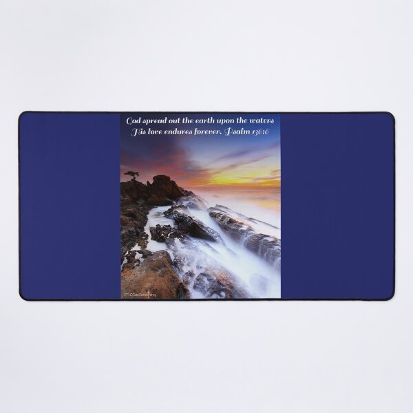 Item preview, God spread out the earth upon the waters, His love endures forever designed and sold by FTLOG.