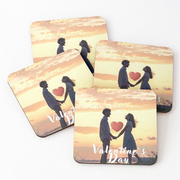 Item preview, Valentine’s Day Romantic Couple at Sunset | Love Heart Aesthetic Design designed and sold by A1MarketDesigne.