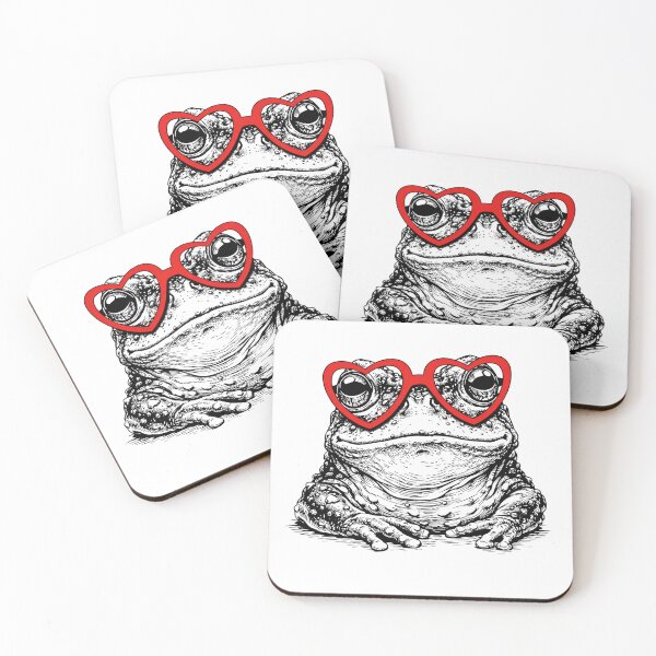 Item preview, Frog Love Valentine Red sunglasses designed and sold by will freed18.