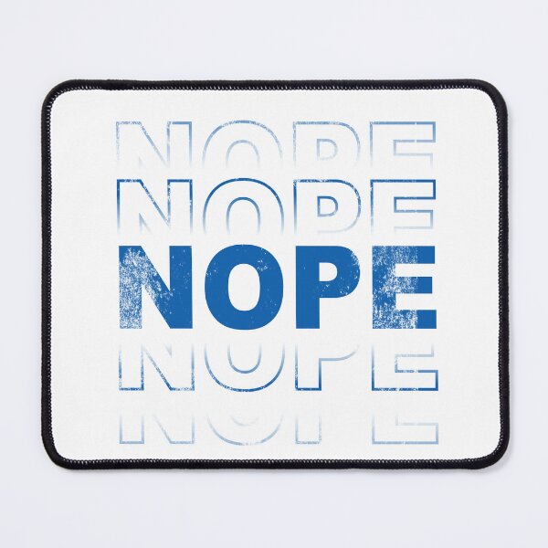 Item preview, NOPE - Vintage Thank You Design designed and sold by AllTeeAllShade.