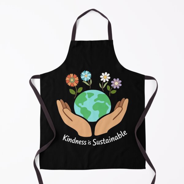 Item preview, Kindness Is Sustainable Earth Day designed and sold by FreshVibe Prints.