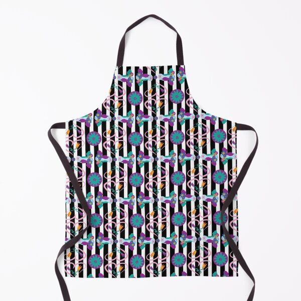 Item preview, Happy Holstein Purple & Teal Duo on Black Vertical Stripe designed and sold by Digitalmyth's Designs.