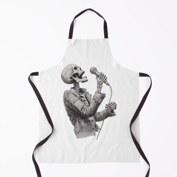 Item preview, "Sing Your Soul – Skeleton Vocalist Tee" designed and sold by oldrockerdudes.