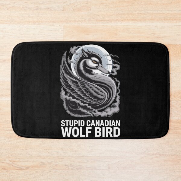 Item preview, Stupid Canadian Wolf Bird - Majestic Flying Feathers Flame Design designed and sold by DarylWelsh2024.