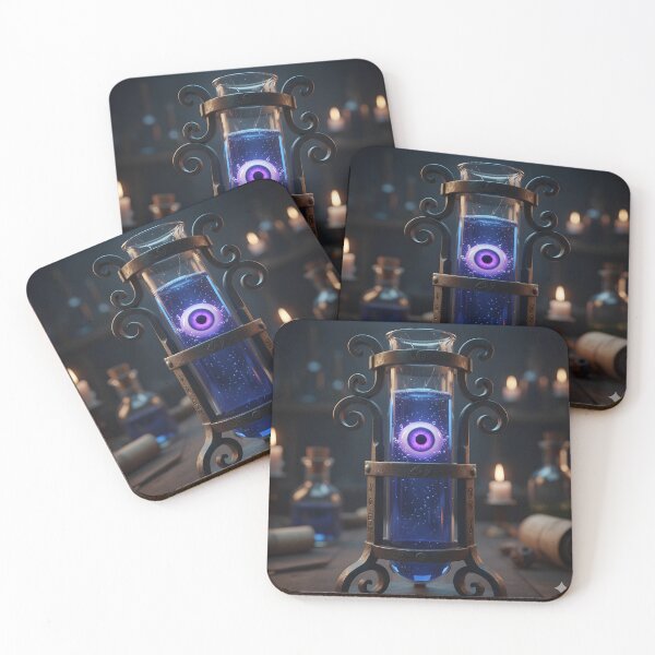 Item preview, The Alchemist's Eye - Surreal Living Catalyst in Test Tube designed and sold by ArtCrafter13.