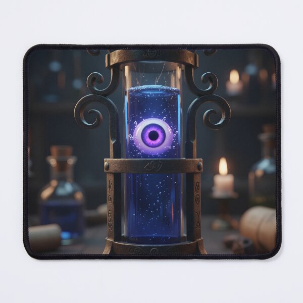 Item preview, The Alchemist's Eye - Surreal Living Catalyst in Test Tube designed and sold by ArtCrafter13.