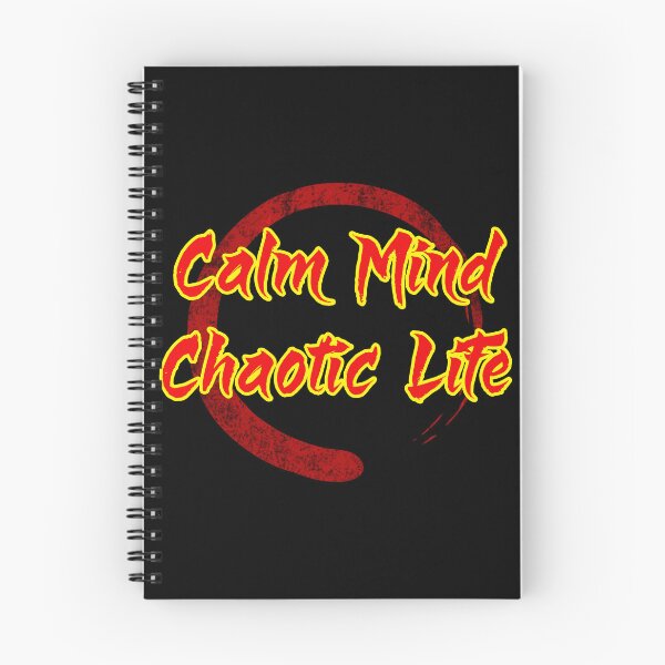 Item preview, Calm Mind Chaotic Life designed and sold by WickedBuddha.