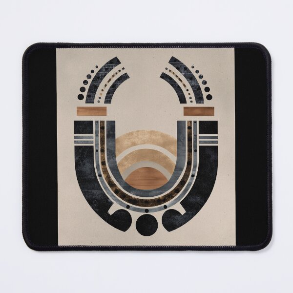 Item preview, Horseshoe Abstract boho design designed and sold by lautir.