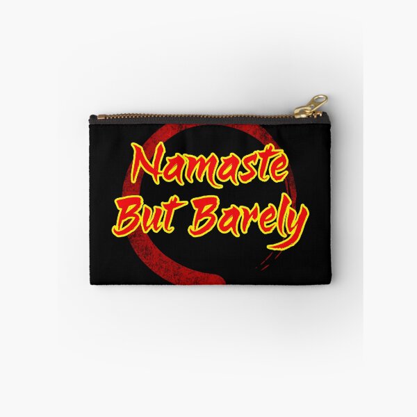 Item preview, Namaste But Barely designed and sold by WickedBuddha.