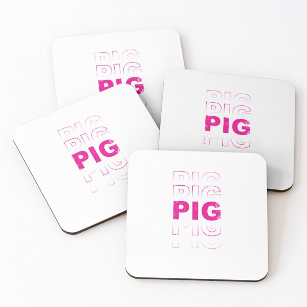 Item preview, Pig - Vintage Thank You Design designed and sold by AllTeeAllShade.