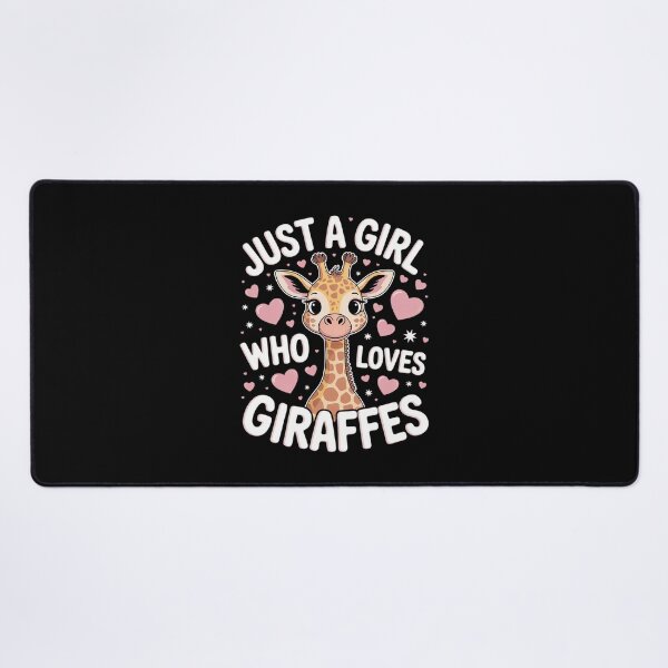Item preview, Just a Girl who loves Giraffes 5 designed and sold by joyouartArt.