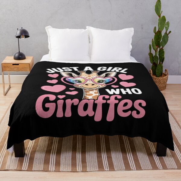 Item preview, Just A Girl Who Loves Giraffes - Cute Giraffe Lover designed and sold by angolinnArt.