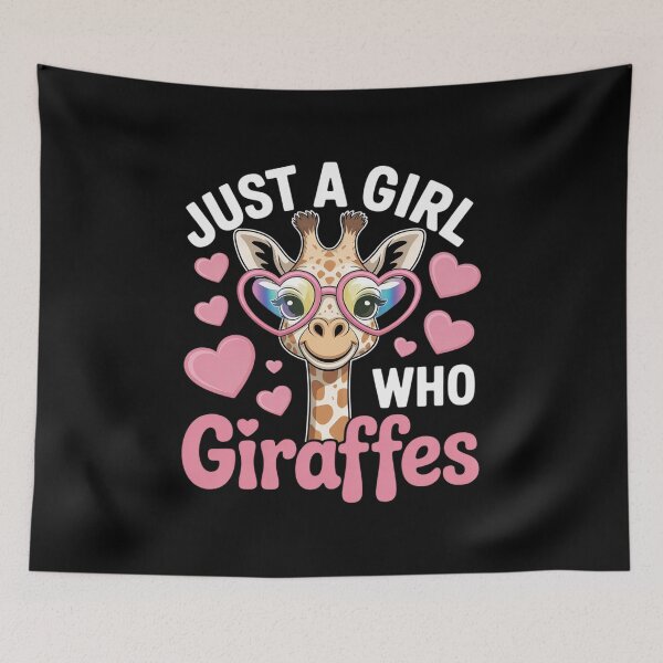 Item preview, Just A Girl Who Loves Giraffes - Cute Giraffe Lover designed and sold by angolinnArt.