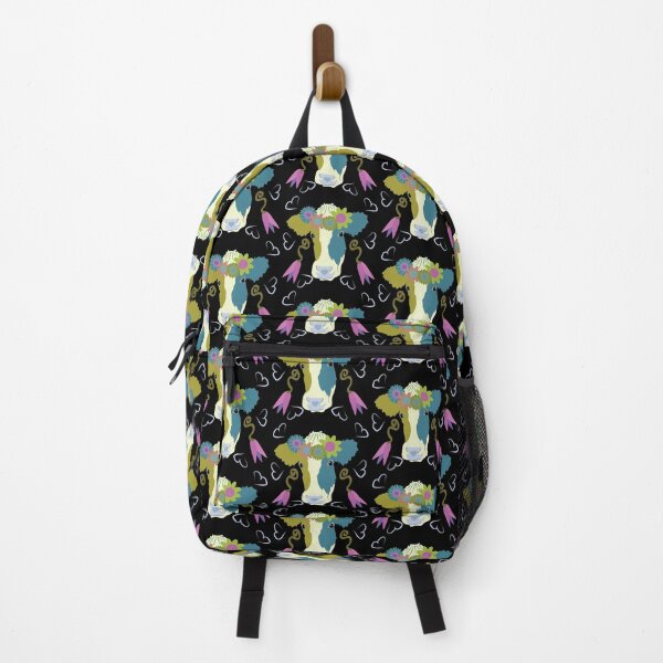 Item preview, Holstein Olive & Teal on Black designed and sold by Digitalmyth's Designs.