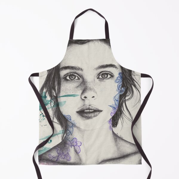 Item preview, Tenderness, Exhausted - Intimate Female Portrait Doodles designed and sold by Marco Paludet.