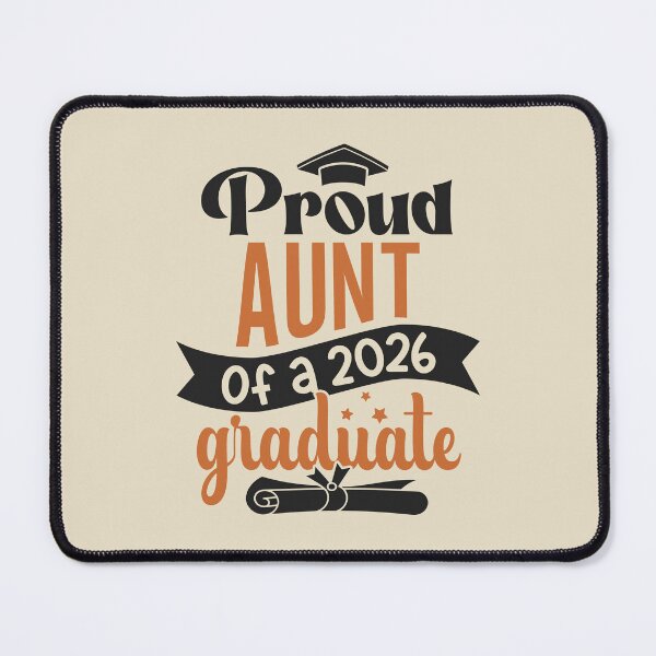 Item preview, Proud Aunt Of A 2026 Graduate Family Member Graduation designed and sold by eclecTEEq.
