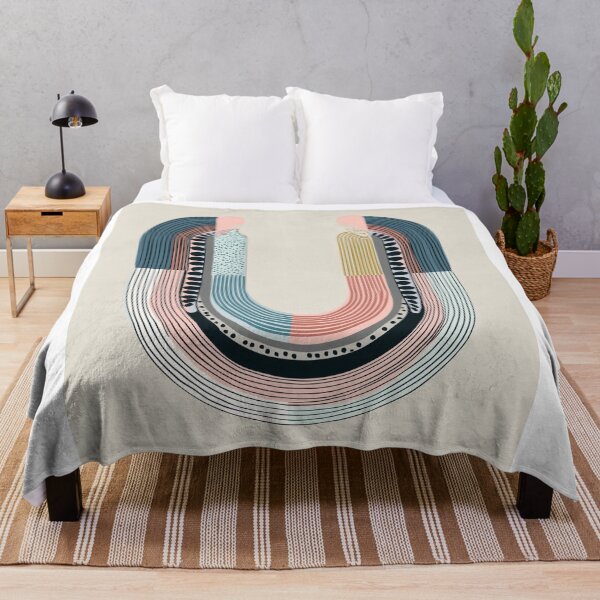Item preview, Horseshoe Abstract boho minimalist design designed and sold by lautir.