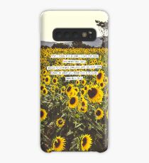 Jeremiah Sunflowers Case/Skin for Samsung Galaxy