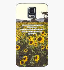 Funda/vinilo para Samsung Galaxy Jeremiah Sunflowers
