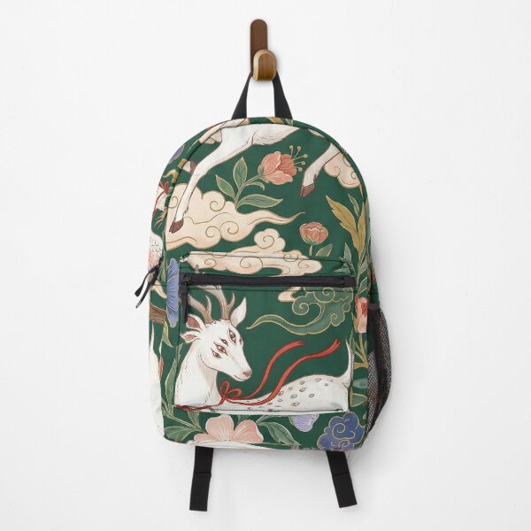 Item preview, Asian Folklore Mythical Beasts Kitsune Deer Phoenix Pattern designed and sold by zzz888.