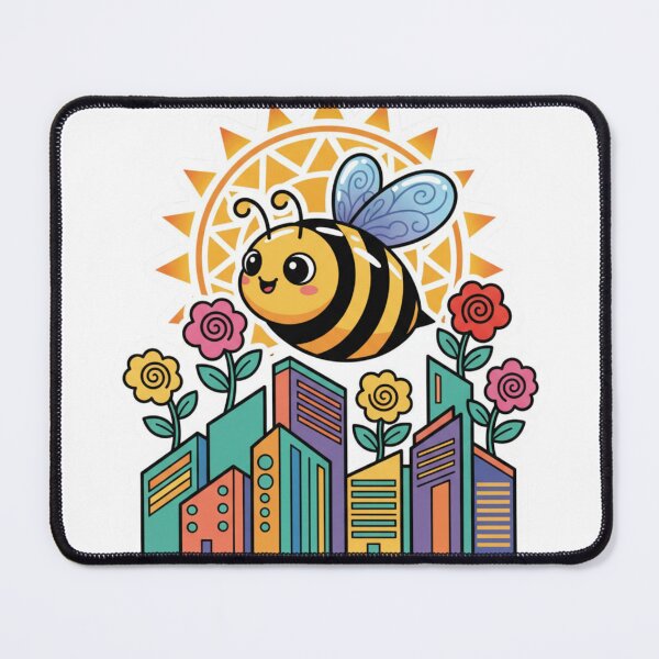 Item preview, Save the City Bees – Urban Biodiversity Eco Art designed and sold by LaurannaDesign.