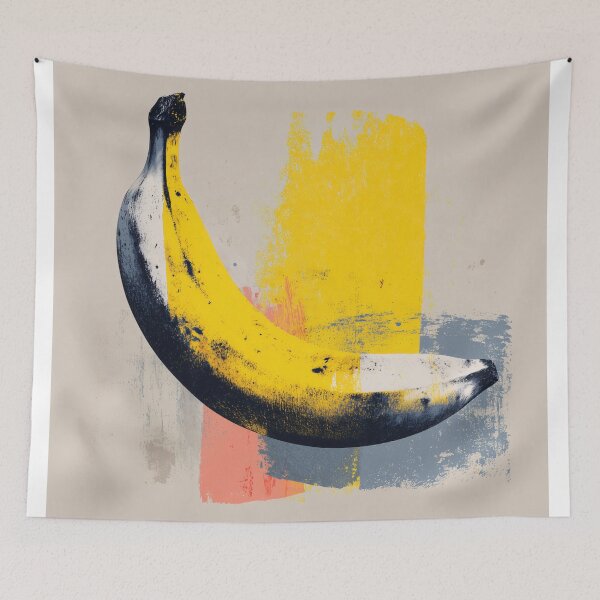 Item preview, Bright Banana on Abstract Background designed and sold by lautir.