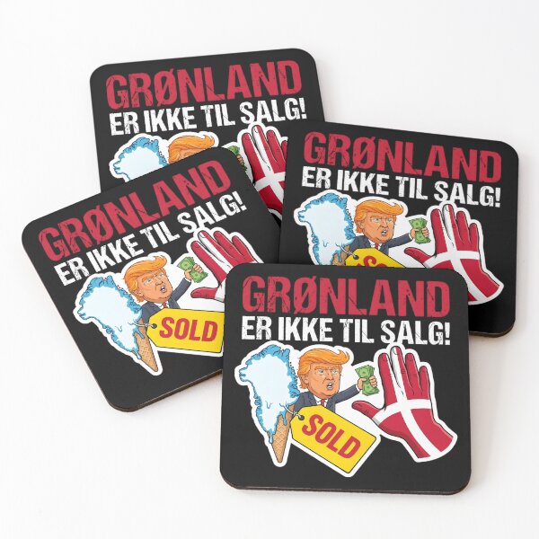 Item preview, Greenland Not For Sale Trump Satire designed and sold by xMErCUrY03x.