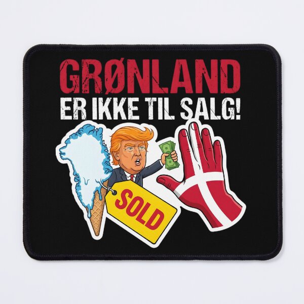 Item preview, Greenland Not For Sale Trump Satire designed and sold by xMErCUrY03x.