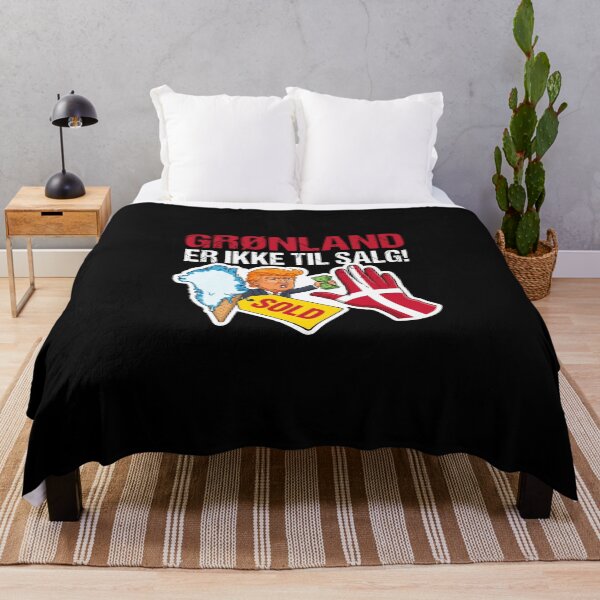 Item preview, Greenland Not For Sale Trump Satire designed and sold by xMErCUrY03x.