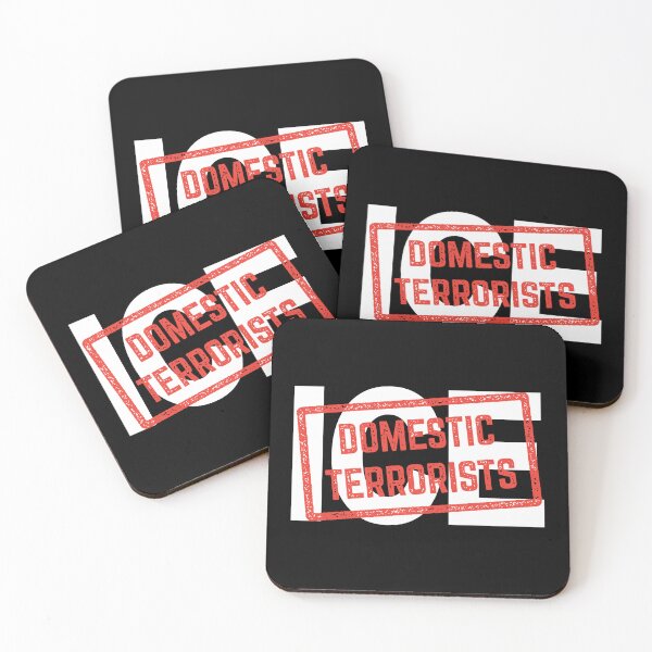 Item preview, Ice Stamped Domestic Terrorists designed and sold by Winner Chicken Dinner Designs.
