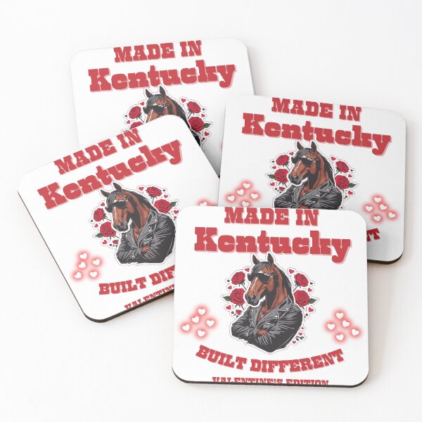 Item preview, Kentucky Horse Built Different Valentine T-Shirt designed and sold by Built Different Designs.