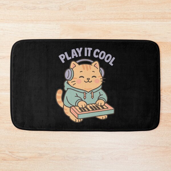 Item preview, Play It Cool Cat Shirt – Relaxed Confident Cat Art designed and sold by WhiskerlyGfx.