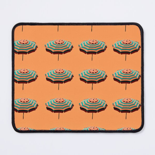 Item preview, Sunbathing umbrella on orange background  designed and sold by happytraveller1.