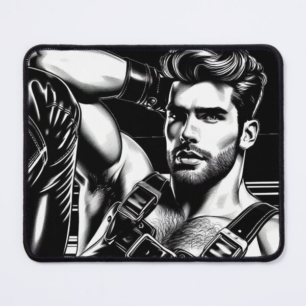 Item preview, Gay Leather Bar Berlin Pride Graphic Design designed and sold by ItsAKinkThing.