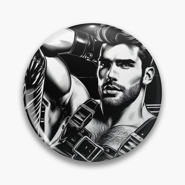 Item preview, Gay Leather Bar Berlin Pride Graphic Design designed and sold by ItsAKinkThing.