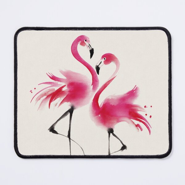 Item preview, Graceful Flamingo Pair designed and sold by lautir.