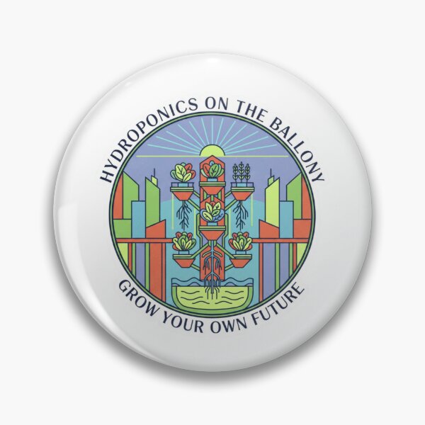 Item preview, Hydroponics Garden – Urban Future City Agriculture designed and sold by LaurannaDesign.