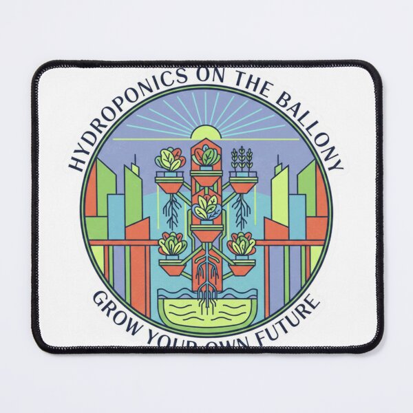 Item preview, Hydroponics Garden – Urban Future City Agriculture designed and sold by LaurannaDesign.