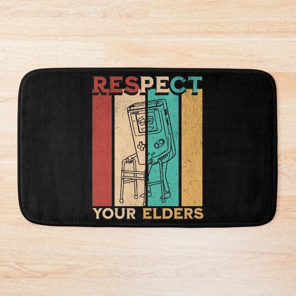 Item preview, Retro Vintage Respect Your Elders Gamer Gaming Console designed and sold by UniTeeCo.