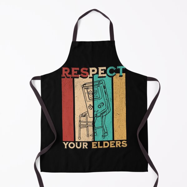 Item preview, Retro Vintage Respect Your Elders Gamer Gaming Console designed and sold by UniTeeCo.