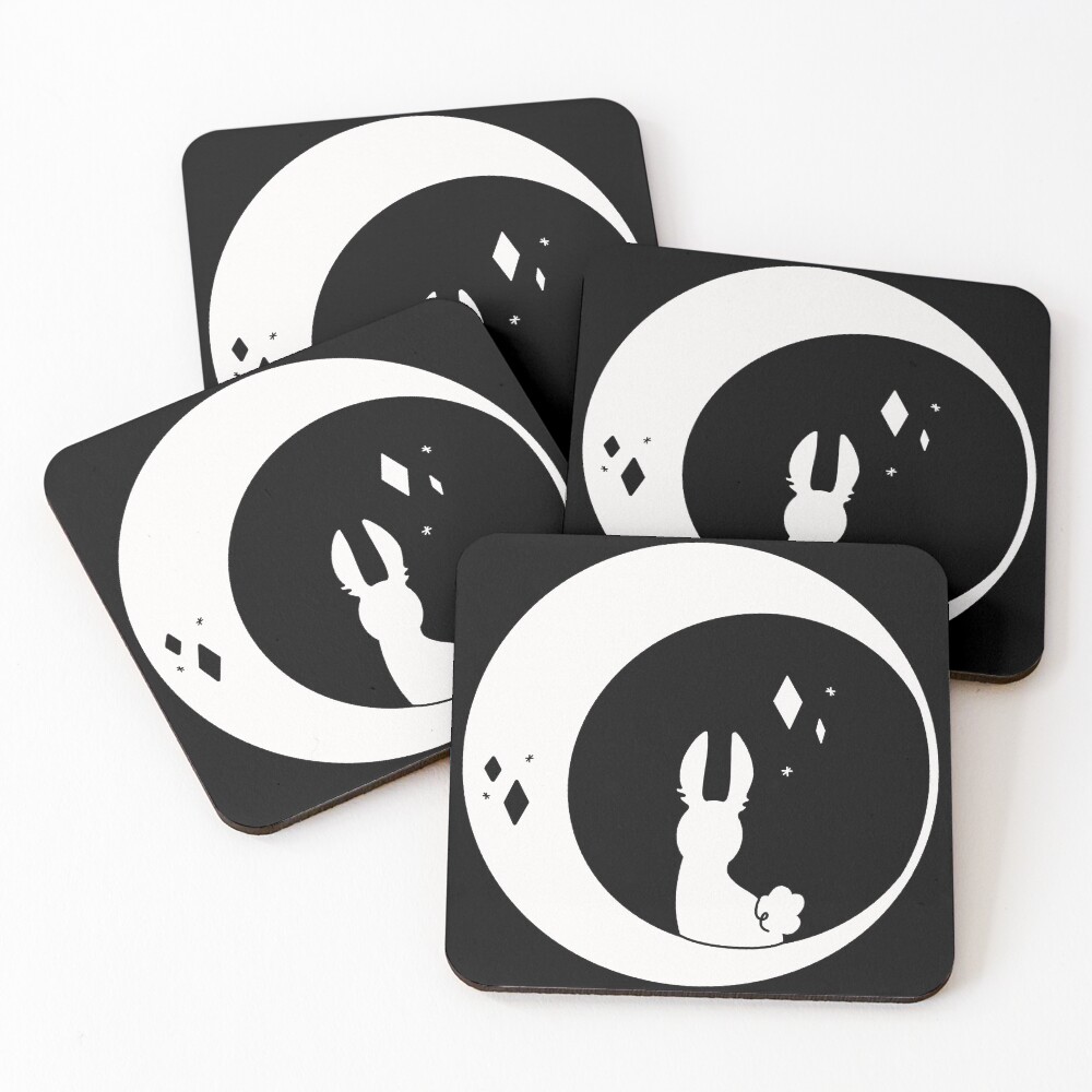 Item preview, Coasters (Set of 4) designed and sold by MonstrouslyCute.