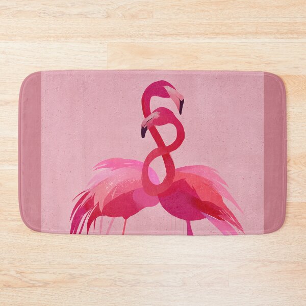 Item preview, Intertwined Pink Flamingos designed and sold by lautir.
