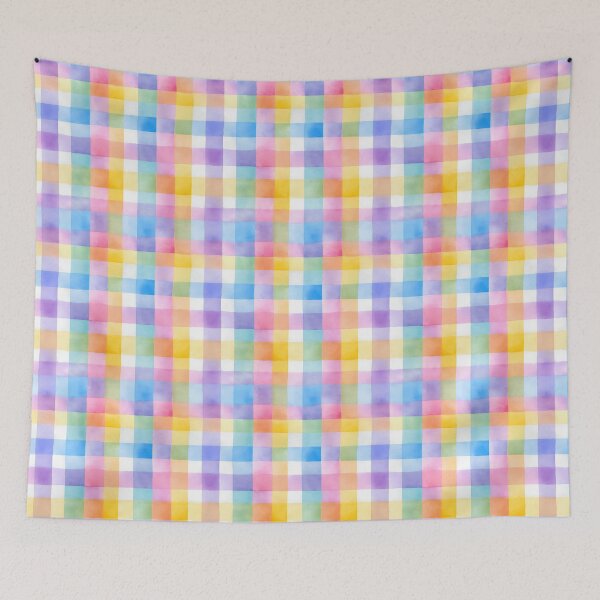 Item preview, Pastel Gingham designed and sold by Dawne's Designs.