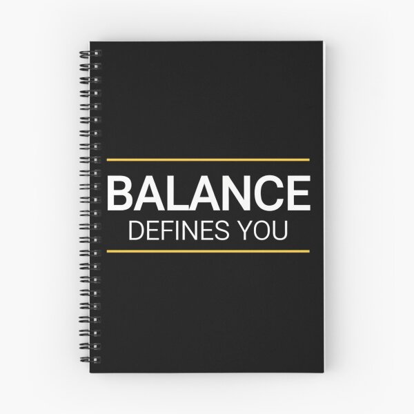 Item preview, Balance Defines You Minimalist Typography designed and sold by SoftType.