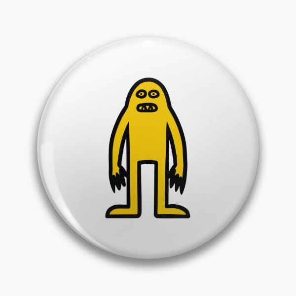 Item preview, Tall Awkward Yellow Monster Doodle designed and sold by CreamBubble.