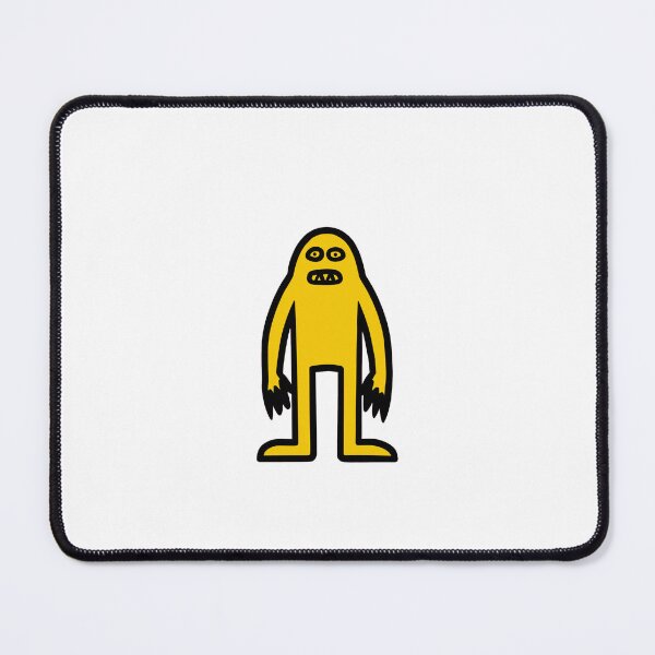 Item preview, Tall Awkward Yellow Monster Doodle designed and sold by CreamBubble.