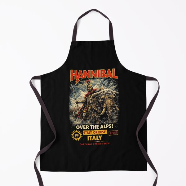 Item preview, Hannibal Over the Alps – Epic History Concert T-Shirt | Carthage Invades Italy designed and sold by RollFuzzy.