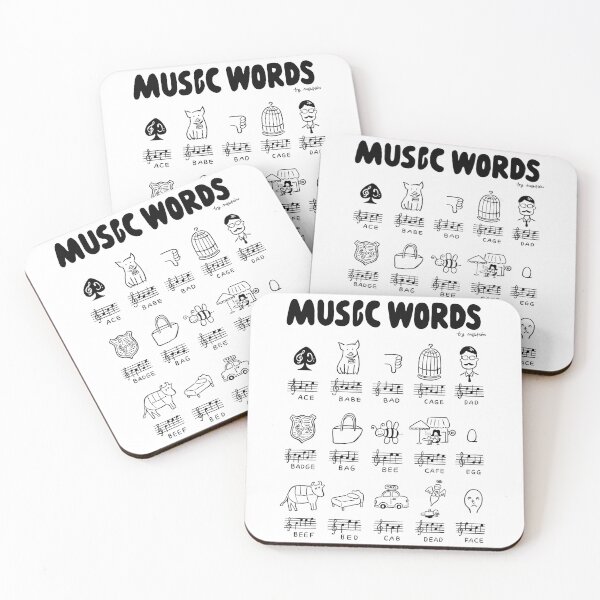 Item preview, Music Words designed and sold by MasonYin.